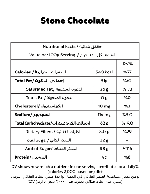 Stone Chocolate